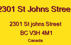 2301 St Johns Street 2301 ST JOHNS V3H 4M1